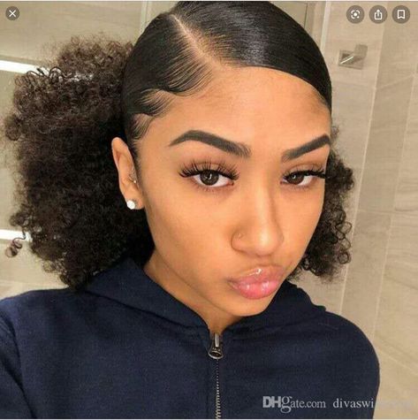 Chanel is a normal 16 yr old hood black girl that wants nothing to do… #teenfiction #Teen Fiction #amreading #books #wattpad Hairstyles For Black Hair Natural, Black Hair Natural, Natural Hair Ponytail, Cute Ponytail, Cute Ponytail Hairstyles, Cabello Afro Natural, Hairstyles For Black Hair, Natural Hair Bun Styles, Mixed Curly Hair