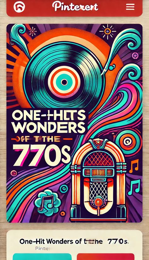 Check out this article describing One Hist Wonders from the 1970s.
Songs like "Play that Funky Music White Boy" or "Brandy" by Looking Glass Play That Funky Music, Funky Music, One Hit Wonder, Wild Cherry, My Childhood, White Boys, The 1970s, Brandy, Growing Up