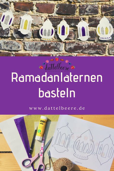 Du suchst eine Bastelidee für den Ramadan, die sich gleichermaßen als Dekoration verwenden lässt. Außerdem soll es eine Idee oder DIY sein, dass Du mit Kindern basteln kannst? Wie wäre es mit diesen wunderschönen Ramadanlaternen mit Transparentpapier als Girlande? Die Bastelvorlagen findest Du auf meinem Blog. Schau doch gerne vorbei und hole Dir noch viel mehr Inspiration für den Ramadan Ramadan Lanterns, Ramadan Kids, Aesthetic Bedroom Decor, Ramadan Activities, Ramadan Lantern, Garland Diy, Amor Quotes, Ramadan Decoration, Valentine Cards Handmade