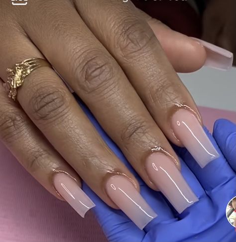 Plain Acrylic Nails, Plain Nails, Drip Nails, Polygel Nails, Work Nails, Dope Nail Designs, Short Square Acrylic Nails, Acrylic Nails Coffin Pink, Nails Done