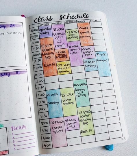 Class schedule layout Class Schedule Layout, Class Schedule Template Aesthetic, Improving Lifestyle, Bulette Journal, Schedule Layout, Study Tee, Aesthetic Bullet Journal, Schedule Ideas, Class Schedule Template