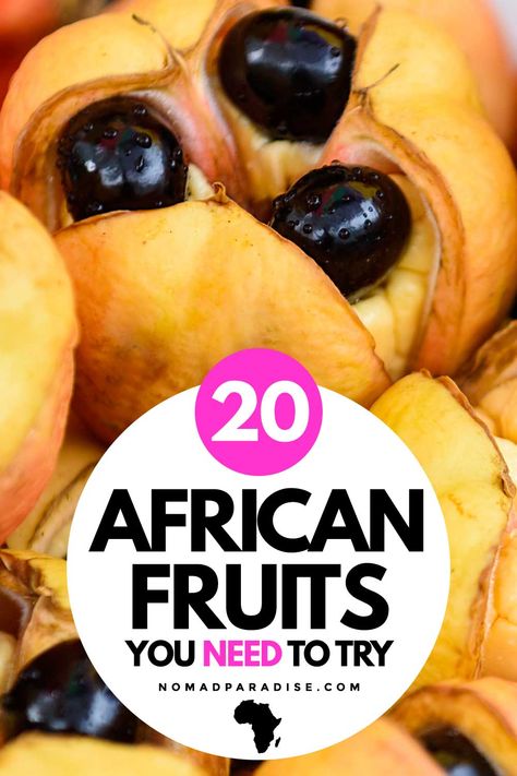 African Fruits And Vegetables, Ghanian Recipes, African Fruits, Cash Crops, Fruit World, Air Fryer Keto, African Spices, Fruits Plants, Spiced Fruit