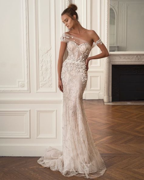 Bridal Dress Collection by Netta Ben Shabu Houston Wedding, Bridal Salon, Wedding Gowns Lace, Yes To The Dress, A Line Gown, Wedding Dress Inspiration, Gorgeous Gowns, Bridal Couture, Bridal Boutique