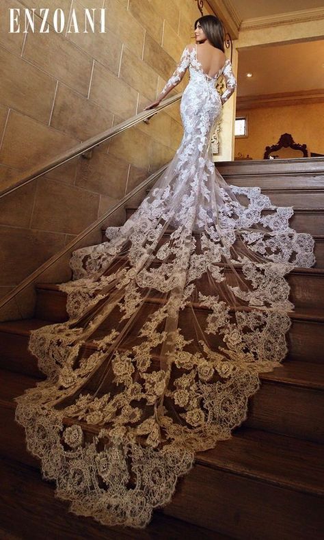 Long Sleeve Wedding Dress Lace Mermaid, Mermaid Wedding Dresses, Dresses Mermaid, Dream Wedding Ideas Dresses, Lace Mermaid, Lace Bridal, Lace Mermaid Wedding Dress, Wedding Gowns Lace, Long Sleeve Wedding