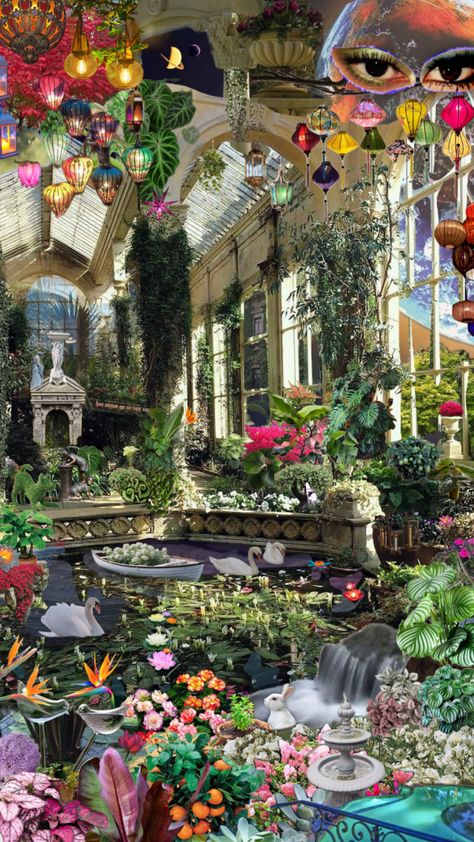 #kp26 #dreamcore #weirdcore #trippy #fyp #nature #garden #aesthetic #summer #space #surrealism #surreal #swan #flowers #plants #pond #lanterns Space Surrealism, Dreamcore Weirdcore, Garden Aesthetic, Nature Garden, Flowers Plants, Aesthetic Summer, Surrealism, Timeless Elegance, Lanterns