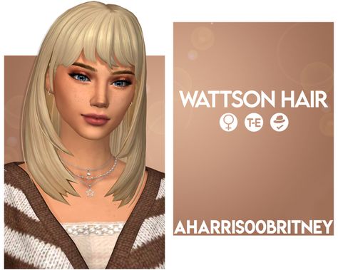 Sims Skin Cc, Sims 4 Cc Toddler Hair, Cc Sims 4 Hair, Sims 4 Cc Free, Sims 4 Best Mods, Mod Hair, Sims 4 Cc Hair, Sims 4 Mods Cc, Straight Bangs