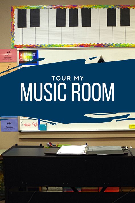 Tour my elementary music classroom! School Music Room Design, Elementary Music Classroom Setup, Music Classroom Ideas, Elementary Music Classroom Decor, Choir Classroom, Elementary Music Room, Choir Room, Music Room Design, Music Classroom Decor