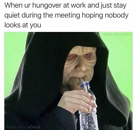 36 Memes That Will Help You Survive Until The Weekend #Hungover #Work #Relatable #OfficeHumor Prequel Memes, Nursing Memes, Oddly Satisfying Videos, New Funny Videos, Work Memes, Morning Humor, Star Wars Humor, Star Wars Memes, Nurse Humor