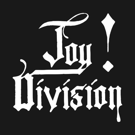 Joy Division, Box Logo, Division, T Shirts, Pins