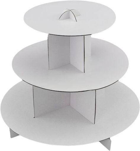 Cardboard Cupcake Stand, Tier Cupcake Stand, Greeting Card Display Stand, Acrylic Cupcake Stand, Platter Display, 3 Tier Cupcake Stand, Greeting Card Display, Cupcake Carrier, Display Tower