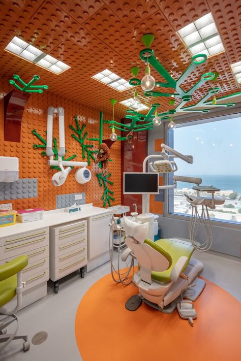 Pediatric Dental Clinic, Kids Dental Office, Pediatric Dental Office Design, Children Hospital Design, Children's Clinic, Pediatric Dental Office, Healthcare Interior Design, Dentist Clinic, Dental Office Design Interiors