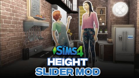 Sims 4 Height Slider Mod | Download - 2023 (Updated) Height Mod Sims 4 Cc, Sims 4 Cc Heights, Height Sims 4, Sims Height Slider, Height Slider Sims 4 Cc, Height Mod Sims 4, Height Sims 4 Cc, Sims 4 Cc Height Slider, Sims 4 Height Mod