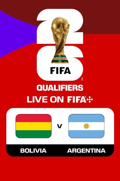 Bolivia v Argentina | CONMEBOL Qualifiers | FIFA World Cup 26™ | Full Match Replay | Stream Live with FIFA+ Stream Live, Full Match, Cpr, Fifa World Cup, Bolivia, Live Streaming, Fifa, World Cup, Documentaries