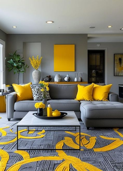 Gray And Teal Living Room, Teal Living Room Ideas, Gray Living Room Ideas, Mustard Living Rooms, Teal Living Room, Grey And Yellow Living Room, Simple Couch, Gray Living Room, Teal Living Rooms