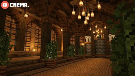 Underground Village Minecraft, Underground Minecraft Ideas, Minecraft Cave House, Minecraft Storage, Minecraft Underground, Interior Minecraft, Minecraft Base, Case Minecraft, Minecraft Wall