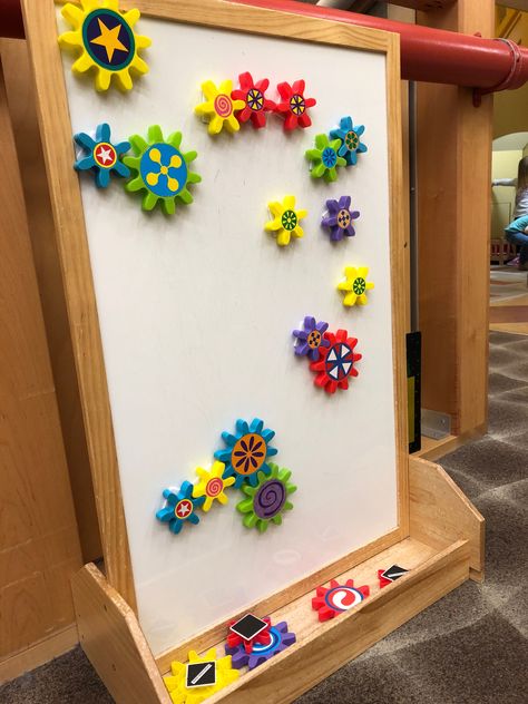 Magnetic board with stand Magnet Board Ideas For Kids, Magnetic Play Board, Magnet Board Playroom, Magnet Board Ideas, Diy Magnetic Board For Classroom, Preschool Magnet Board, Magnet Board Kids, Magnetic Wall Board, Stem Lab