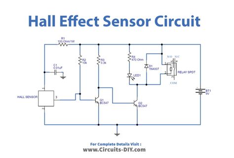 Multipurpose Hall Effect Sensor Circuit Multipurpose Hall, Electronic Circuit Design, Hall Effect, Hardware Components, Electronic Circuit, Electric Tools, Circuit Design, Magnetic Field, Circuit Diagram