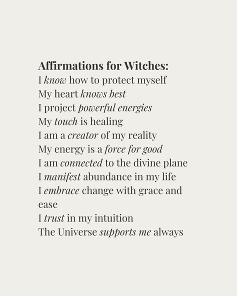 Modern Witchcraft | Witches of Insta (@witches.of.insta) | Instagram profile Witchcraft Quotes, Vision Board Themes, Modern Witchcraft, Chakra Health, Witch Spirituality, Modern Witch, Journal Writing Prompts, Manifestation Board, Embrace Change