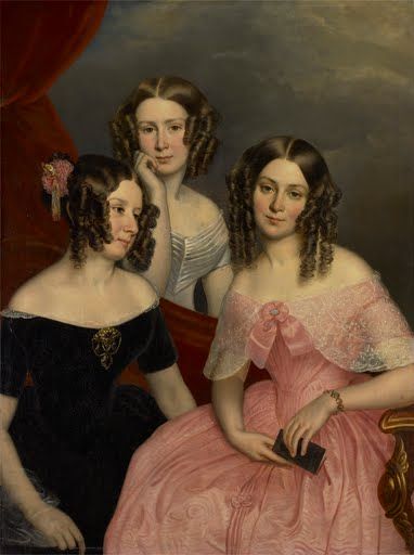 Daughters of John Beverley Robinson, Augusta, Emily, and Louisa. Commissioned in honour of the marriages of Emily and Louisa. A gift to Mrs. Robinson from ... Era Victoria, Art Gallery Of Ontario, Google Art Project, Victorian Portraits, Victorian Paintings, William Adolphe Bouguereau, Old Portraits, Edouard Manet, Three Women