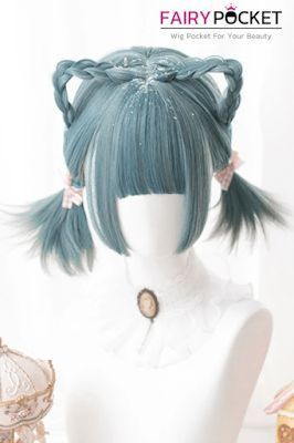 Cute Short Wigs, Kawaii Hair Style, Character Hair Design, Cute Kawaii Hairstyles, Fantasy Hair Styles, Cool Wigs, Creative Wigs, Anime Hair Wig, Aesthetic Wigs