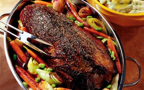 Traditional Pot Roast Recipe by Bord Bia - TheTaste.ie Silverside Roast, Silverside Recipe, Irish Food, Roast Beef Recipes, Pot Roast Recipes, Creamy Mashed Potatoes, Roast Recipes, Food Magazine, Roast Beef