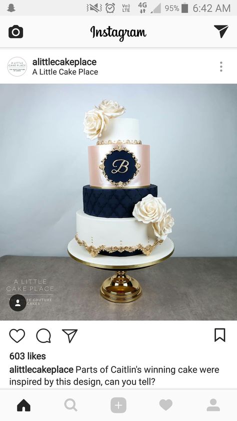 Ivory Blush Pink And Navy Wedding, Navy And Blush Cake, Navy Blue Rose Gold Blush Pink Wedding Cake, Navy Blush Wedding Cake, Navy Blue Rose Gold Blush Pink Wedding, Navy Blue And Pink Cake, Navy And Pink Wedding Cake, Navy And Blush Wedding Cake, Navy Wedding Cake