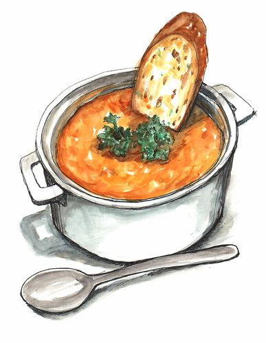 Watercolor Food Illustration, Food Illustration Design, Recipe Drawing, 귀여운 음식 그림, Food Sketch, Food Artwork, Food Illustration Art, Watercolor Food, Cute Food Art