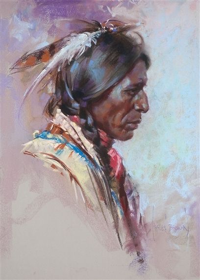 View Rabbit Carrier By Harley Brown; pastel on paper; 21 × 15 inches; Signed; . Access more artwork lots and estimated & realized auction prices on MutualArt. Native American Face Paint, Native American Drawing, Native American Woman, Native American Paintings, Native American Images, Native American Men, Native American Pictures, Native American Artwork, Native American Photos