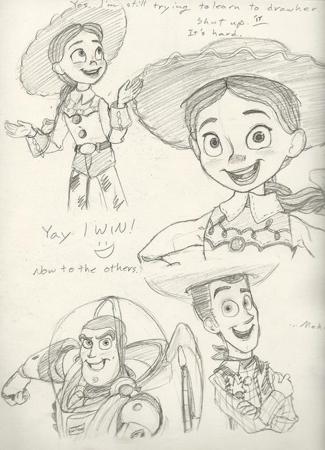 People As Cartoons, Drawings With Charcoal, Disney Drawings Sketches, Sketches Of People, Disney Art Drawings, 3 Characters, Disney Sketches, Cute Doodles Drawings, Arte Sketchbook