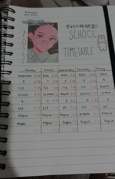 Aesthetic Boards Timetable, Collage Timetable, Everyday Timetable, Aesthetic Timetable Ideas, Aesthetic School Timetable, School Timetable Design Aesthetic, Aesthetic Timetable, Timetable Aesthetic, Timetable Design