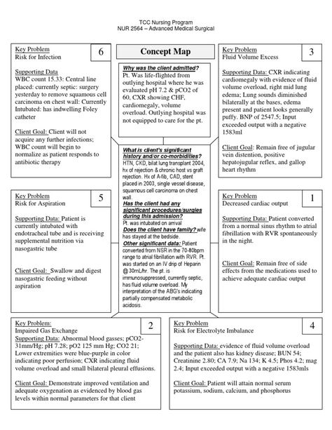 concept map for cc pt Nurse Concept Map, Concept Map Nursing Care Plans, Nursing Process Concept Map, Nursing Concept Map Examples, Nursing Clinical Instructor Ideas, Concept Maps Nursing Student, Nursing Concept Map Template, Fluid Volume Excess, Concept Map Nursing