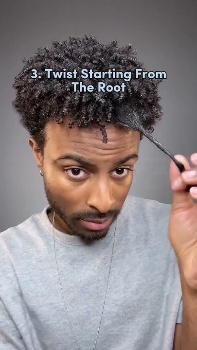 You’re Doing Your Finger Coils WRONG! Watch This To Learn How To Finger Coil Properly Finger Coils Locs, Finger Curls Men, Comb Coils Men, How To Section Hair, Coils On Natural Hair Men, How To Do Twists, How To Finger Coil, Coils Men, Twist For Boys Hair