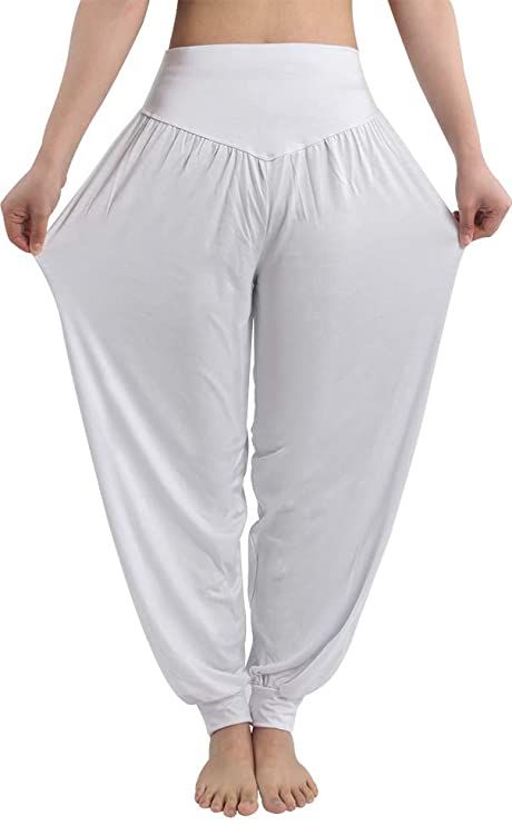 Amazon.com: fitglam Women's Harem Pants Plus Size Flowy Lounge Yoga Dance Baggy Pants Joggers : Clothing, Shoes & Jewelry Joggers Plus Size, Baggy Joggers, Dress Down Day, Plus Size Joggers, Harem Pants Women, Joggers Black, Lounge Top, Pants Plus Size, Yoga Dance