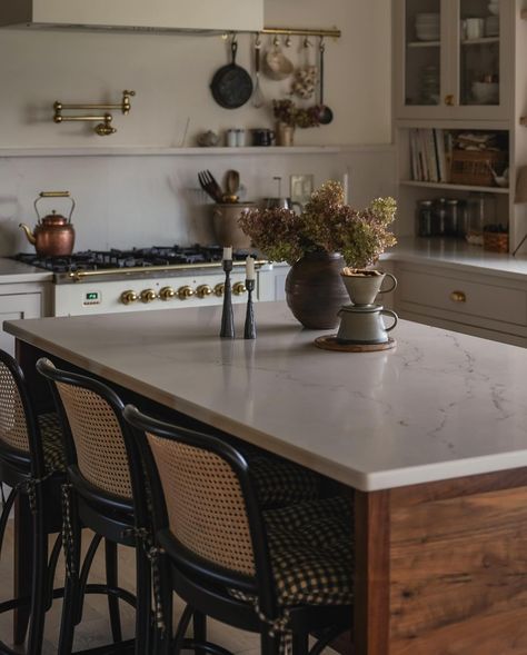 It’s the season of cozy moments in the kitchen. @alysonsimplygrows perfects the vintage vibes every time with her selection of timeless lighting, hardware, and furniture. Design and photo by @alysonsimplygrows #projectcollective #rejuvenationpartner French Bistro Kitchen, Bistro Kitchen, Cozy Moments, French Bistro, Vintage Vibes, Kitchen Organization, The Vintage, The Kitchen, Furniture Design