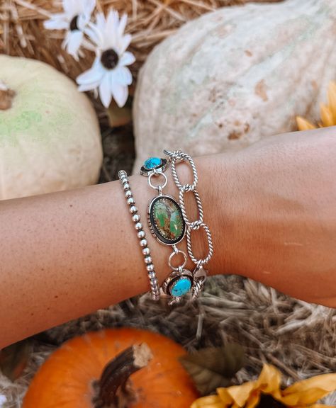 🎃 FALL DROP 🕸️ There’s a ton of photos in this post, but that means there are a ton of new things dropping on the website this week! Friday @ 6:00 pm CST ⏰👻 What’ll be in the drop on Friday: 🕸️ spiny oyster & black onyx petal studs 🕸️ coral 2 strand twist cuff 🕸️ Coral necklaces 🕸️ Coral rings 🕸️ buffalo coin necklaces with turquoise stones 🕸️ silver pearl bracelets with turquoise & spiny oyster/turquoise 🕸️ triple stacker bracelets 🕸️ turquoise stone bracelets 🕸️ textured chain brace... Unique Turquoise Jewelry, 2 Strand Twist, Coral Rings, Navajo Silver Jewelry, Real Turquoise Jewelry, Western Fashion Jewelry, Boho Bracelets Stack, Turquoise Stone Bracelet, Spiny Oyster Turquoise