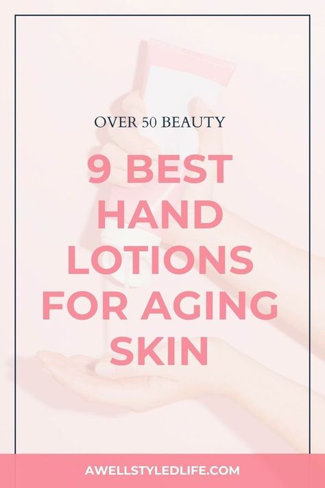 Looking for the best skin products for over 50 women? A Well Styled Life shares anti aging hand cream and incredible winter skincare products for over 50 women. Winter Skincare Products, Best Skin Products, A Well Styled Life, Anti Aging Hand Cream, Chapped Hands, Hand Salve, Winter Skincare, Shea Butter Hand Cream, Hand Creams