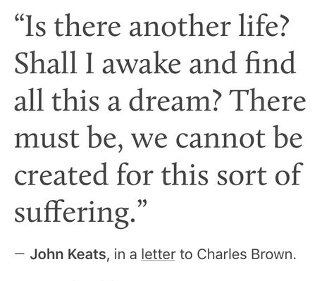 Quotes Literature, John Keats, Literature Quotes, Poetry Words, Literary Quotes, Poem Quotes, A Quote, A Letter, Poetry Quotes