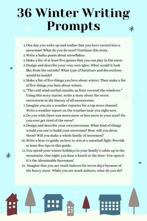 January Writing Prompts For Kids, Writing Prompts Christmas, Christmas Story Prompts, Winter Prompts, Winter Journal Prompts, Reflective Journal Prompts, December Writing Prompts, January Writing Prompts, 4th Grade Writing Prompts