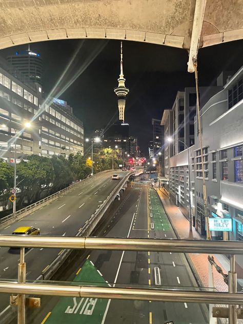 Sky tower Auckland city New Zealand city aesthetic it girl lifestyle model in the city Auckland City At Night, Nz School Aesthetic, Auckland City Night Aesthetic, New Zealand Aesthetic City, Auckland New Zealand Aesthetic, Auckland Aesthetic, New Zealand University, Nz Aesthetic, New Zealand Cities