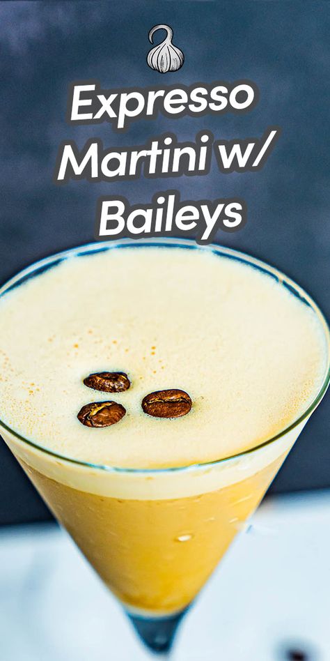 Need the the perfect ending to your meal or a treat to start your night? Try an espresso martini with Baileys! This espresso martini recipe with Baileys will give you a rich and creamy burst of energy. Strictly my opinion, but the Baileys Original Irish Cream is the key ingredient to this best espresso martini recipe. Via @umamiology Irish Espresso Martini, Home Made Baileys Recipes, Best Espresso Martini Recipe, Espresso Martini With Baileys, Martini With Baileys, Best Espresso Martini, Baileys Recipes Drinks, Baileys Original Irish Cream, Baileys Original