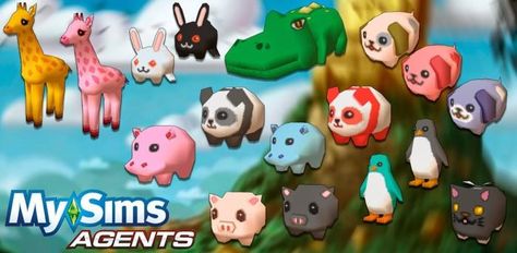 PAPERMAU: My Sims Agents - Cute Pet Paper Toys - by MooNFish`s Papercrafts Eyes Game, My Sims, Story Art, Adventure Game, Silly Images, Cute Pet, Sims 4 Cc Finds, Paper Toys, Paper Models