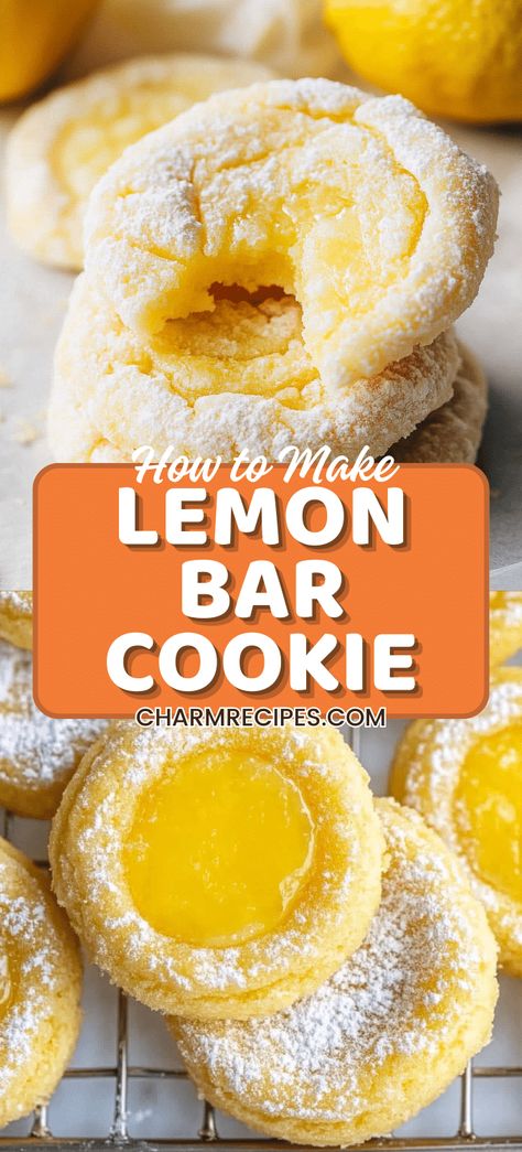 Lemon Bar Cookie Lemon Curd Cookie Cups, Lemon Meltaways Cookies, Lemon Juice Desserts, Lemon Holiday Cookies, Krusteaz Meyer Lemon Bar Mix Recipes, Lemon Recipes Dessert Easy, Christmas Lemon Bars, Lemon Cookies Christmas, Lemon Cookies Recipes Easy