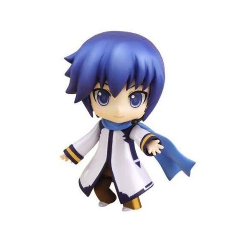 Kaito Nendoroid, Vocaloid Kaito, Good Smile, An Anime, Vocaloid, Action Figure, White Background, Hair, Anime