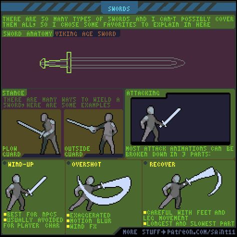 Swords! | Pedro Medeiros on Patreon Nail Bat, How To Pixel Art, Platformer Game, Piskel Art, Pixel Characters, Pixel Animation, Pixel Art Tutorial, Arte 8 Bits, 8bit Art