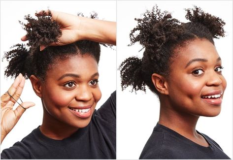 How to Pineapple on Short Hair Curly Hair Hacks, Completely Change Your Life, Wrap Around Braid, Updo With Headband, Haute Hair, Fun Hair, Natural Styles, Coily Hair, Curly Hair Tips