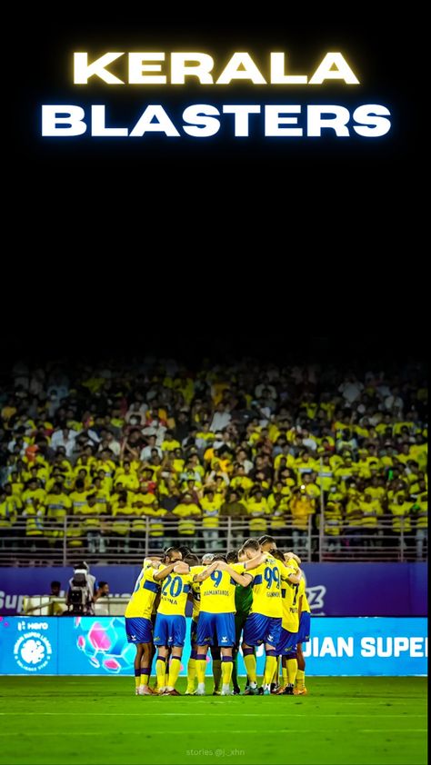 Kerala Blasters Wallpaper Hd, Kerala Blasters Wallpaper, Kerala Blasters Fc, Kerala Blasters, Fan Image, Happy Onam, Kawaii Crafts, Print Outs, Background Photos