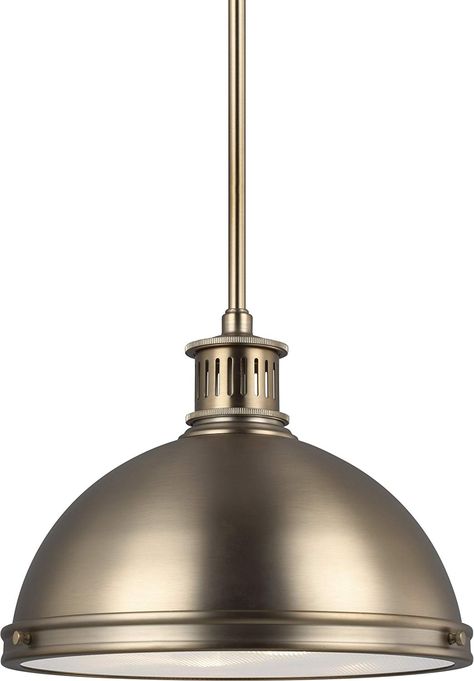 Sea Gull Lighting 6508693S-848 Pratt Street Metal Pendant, 1-Light LED 14 Watts, Satin Bronze.   #lightfixtures #lighting #decor #lights #remodeling #pendantlight Decor Lights, Sea Gull Lighting, Sea Gull, Generation Lighting, Lighting Decor, Hanging Pendant, Hanging Pendant Lights, Lighting Ideas, Metal Pendant