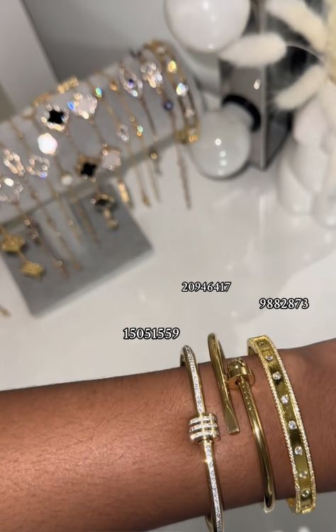 Shein Jewelry With Codes, Shein Accessories Codes, Shein Bracelet, Shein Jewelry, Stylish Jewelry Accessories, Xoxo Jewelry, Dope Jewelry Accessories, Preppy Jewelry, Luxe Jewelry