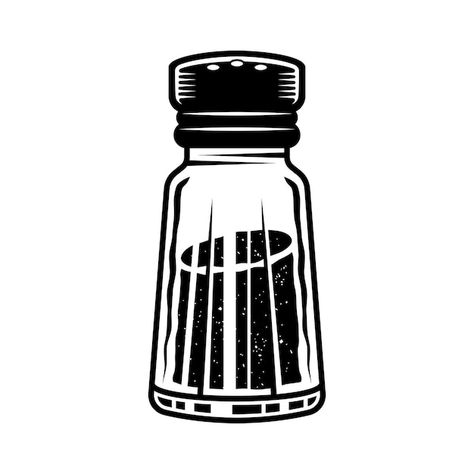 Salt And Pepper Illustration, Pepper Shaker Tattoo, Graffiti Project, Wild Animals Vector, Pizza Express, Hot Wheels Garage, Festival Flyer, Pepper Salt, Club Poster