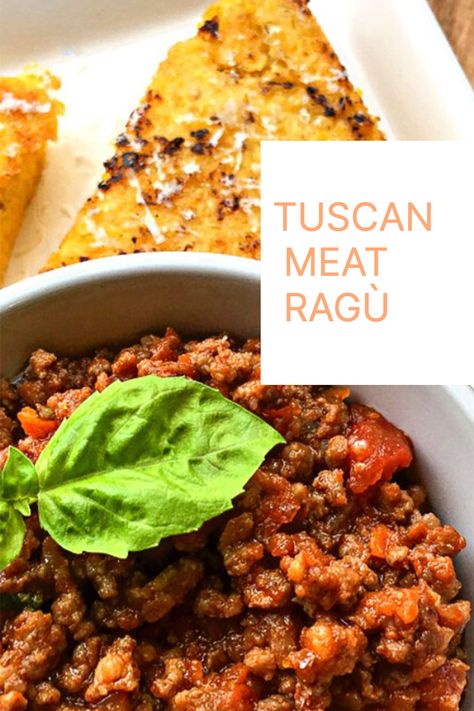 Meat Ragu, Spicy Italian Sausage, Beef Ragu, Ragu Recipe, Dried Porcini Mushrooms, Traditional Italian Dishes, Sweet Italian Sausage, Porcini Mushrooms, Pan Meals